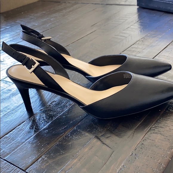 nine west epiphany slingback leather pump